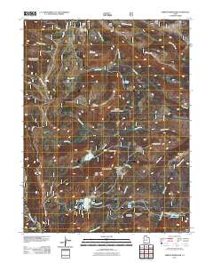 Ferron Reservoir 2011 topographic map thumbnail