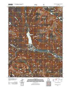 Tworoose Pass 2011 topographic map thumbnail