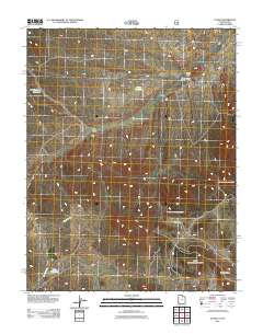 Uvada 2011 topographic map thumbnail