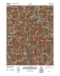Audra 2011 topographic map thumbnail