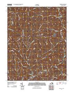 Amonate 2011 topographic map thumbnail