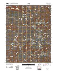 Danese 2011 topographic map thumbnail