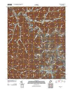 Arnett 2011 topographic map thumbnail