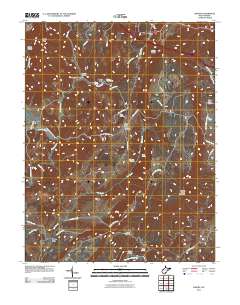 Asbury 2011 topographic map thumbnail