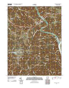 Coolville 2011 topographic map thumbnail