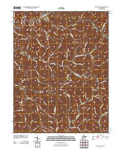Burnt House 2011 topographic map thumbnail