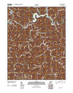 Gilbert 2011 topographic map thumbnail