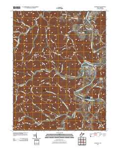 Elizabeth 2010 topographic map thumbnail