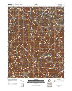 Gladesville 2011 topographic map thumbnail