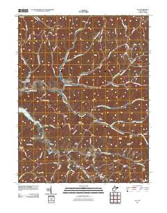Gay 2011 topographic map thumbnail