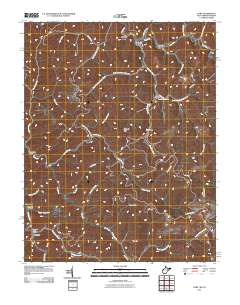 Gary 2011 topographic map thumbnail