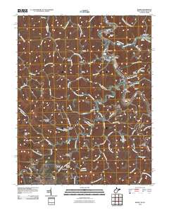 Kermit 2010 topographic map thumbnail