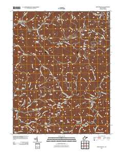 Griffithsville 2011 topographic map thumbnail