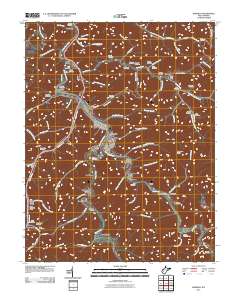 Madison 2011 topographic map thumbnail