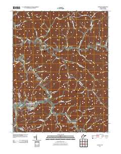 Hamlin 2011 topographic map thumbnail