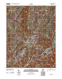 Lewisburg 2011 topographic map thumbnail