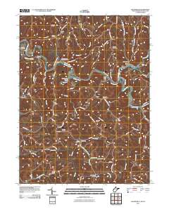 Majorsville 2011 topographic map thumbnail