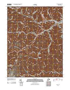 Holden 2010 topographic map thumbnail