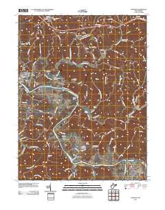 Kanawha 2010 topographic map thumbnail