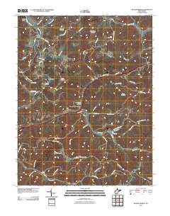 Meadow Bridge 2011 topographic map thumbnail