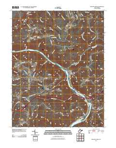Meadow Creek 2011 topographic map thumbnail