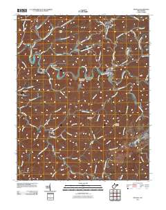 Pineville 2011 topographic map thumbnail
