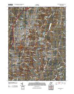Martinsburg 2010 topographic map thumbnail