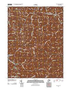 Millstone 2011 topographic map thumbnail