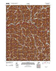 Newton 2011 topographic map thumbnail