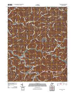 Naugatuck 2010 topographic map thumbnail