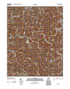Mullens 2011 topographic map thumbnail