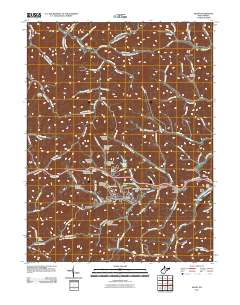 Salem 2011 topographic map thumbnail