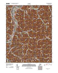 Prichard 2011 topographic map thumbnail