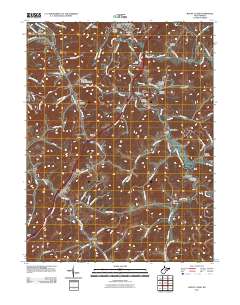 Mount Clare 2011 topographic map thumbnail