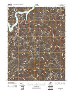 Mount Nebo 2011 topographic map thumbnail