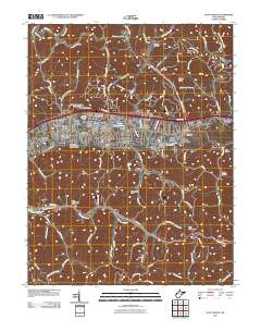 Scott Depot 2011 topographic map thumbnail