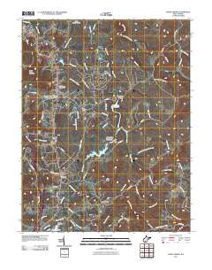 Shady Spring 2011 topographic map thumbnail