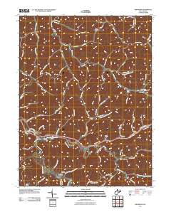 Smithburg 2011 topographic map thumbnail