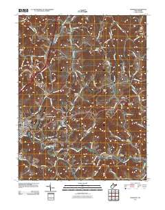 Rosemont 2011 topographic map thumbnail