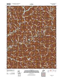 Romance 2011 topographic map thumbnail