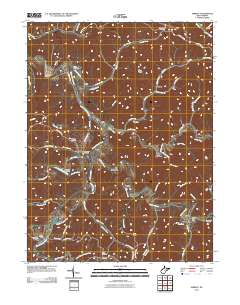 Shirley 2011 topographic map thumbnail