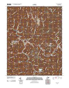 Welch 2011 topographic map thumbnail