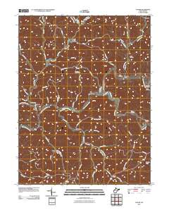 Tanner 2010 topographic map thumbnail