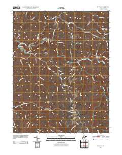 Swandale 2011 topographic map thumbnail