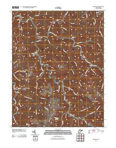 Wharton 2011 topographic map thumbnail