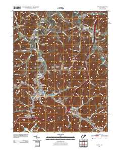 Weston 2011 topographic map thumbnail