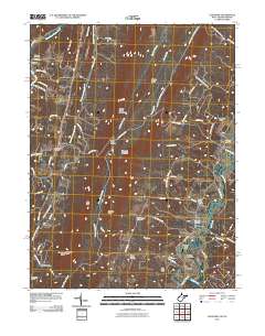 Glengary 2011 topographic map thumbnail