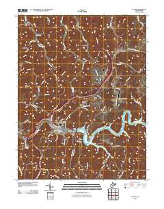Sutton 2010 topographic map thumbnail