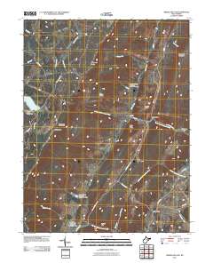 Greenland Gap 2011 topographic map thumbnail