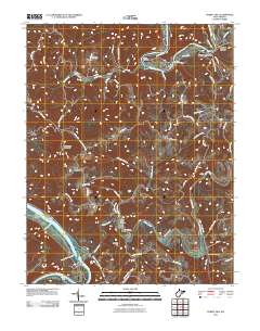 Forest Hill 2011 topographic map thumbnail